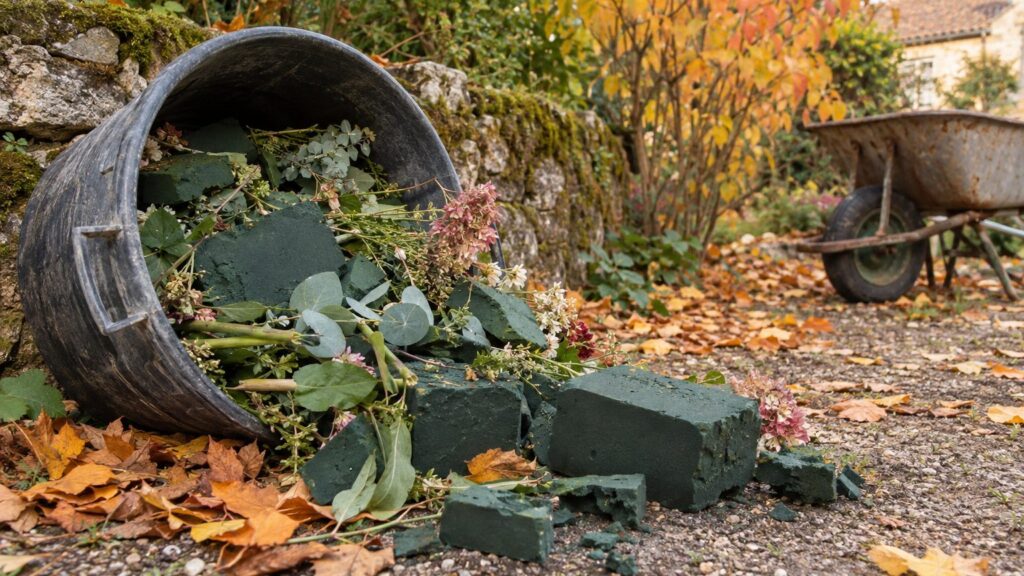 Le problème méconnu de la mousse florale classique