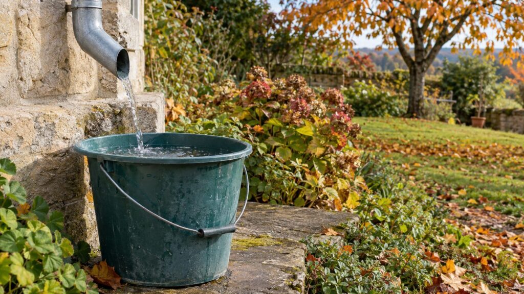 Les atouts insoupçonnés du seau comme récupérateur d'eau