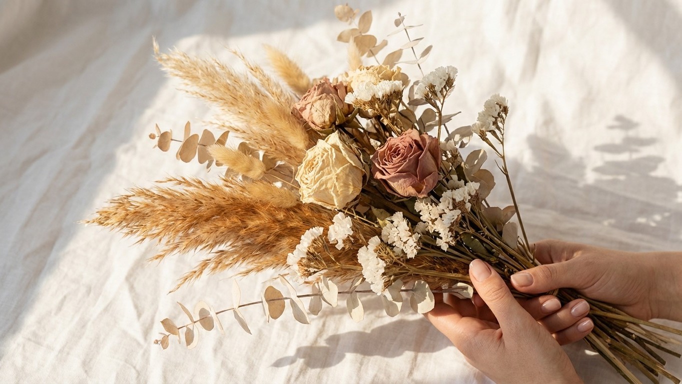 Acheter un bouquet de fleurs séchées : prix, conseils et meilleures adresses