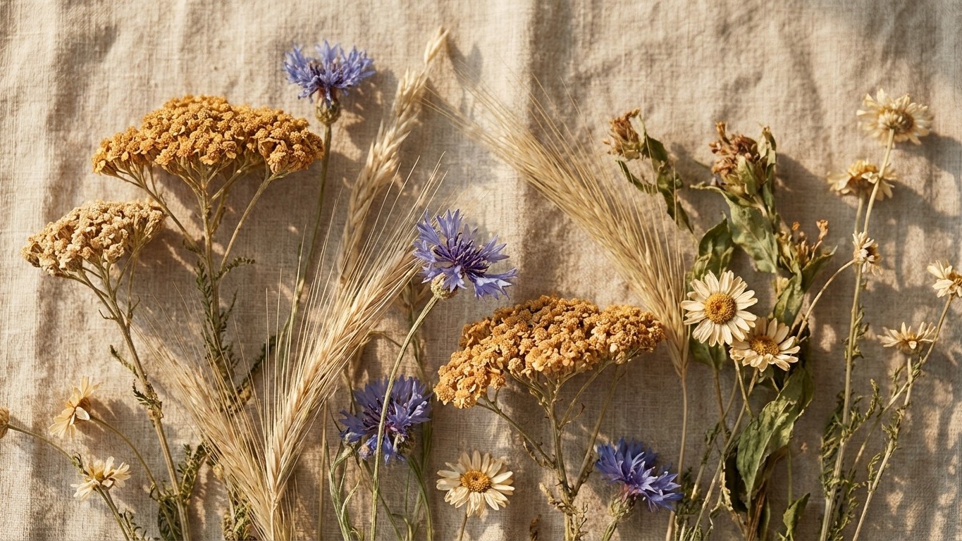 Fleurs des champs séchées : composer un bouquet sauvage et authentique