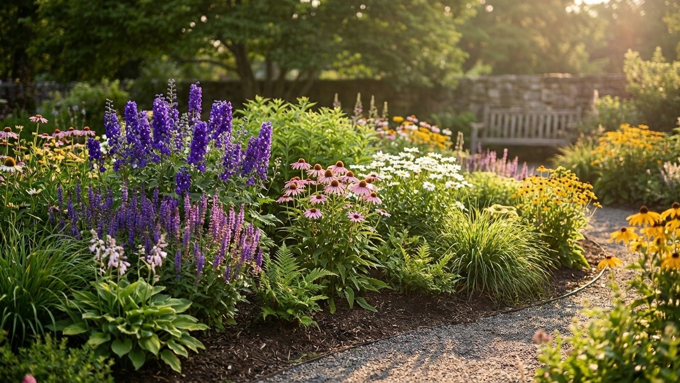 Meilleures fleurs vivaces pour le jardin : notre sélection par usage et couleur