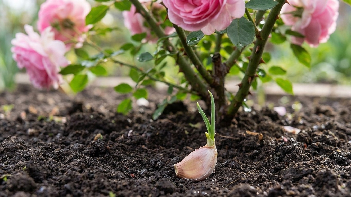 « Mes roses étaient toujours malades » : cette fleur plantée à 30 cm a tout réglé sans traitement