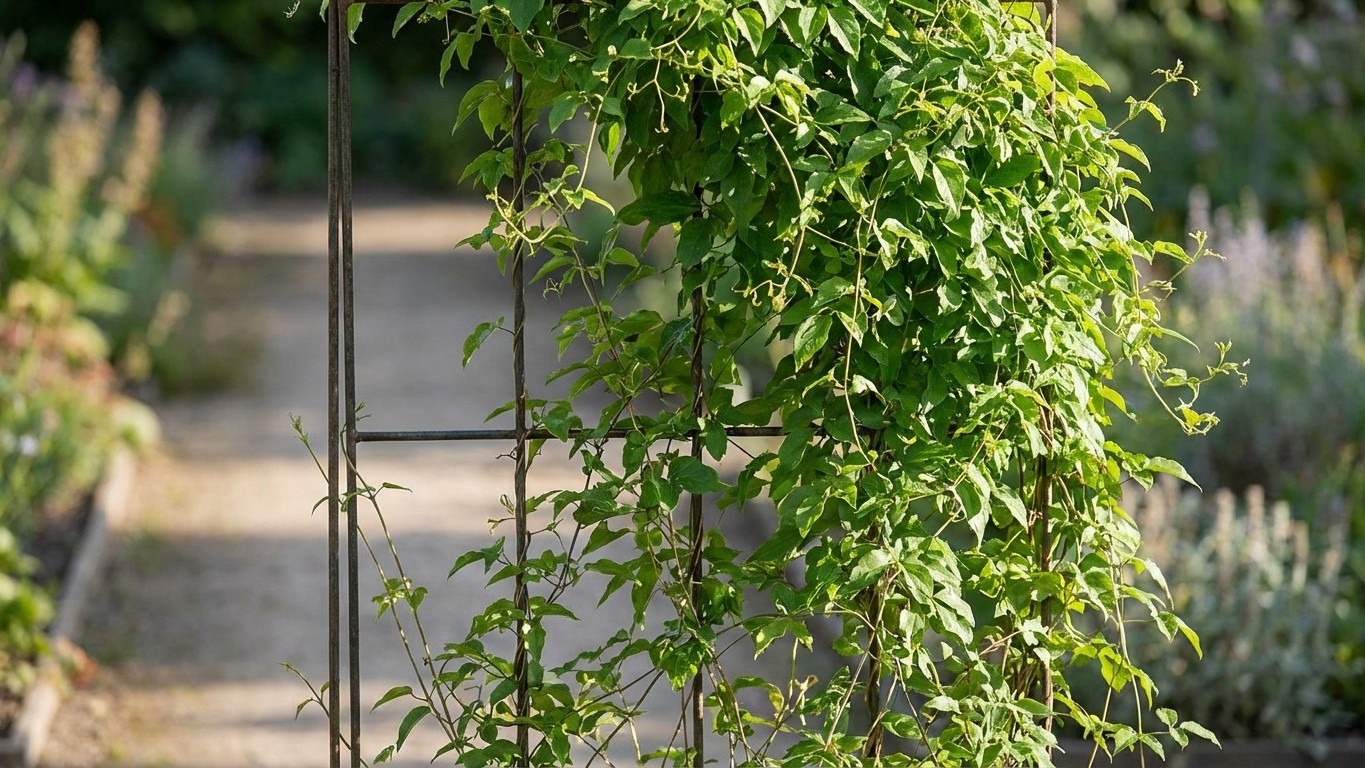 « Mon grillage était nu depuis 3 ans » : une seule grimpante plantée en mars a tout recouvert avant juin