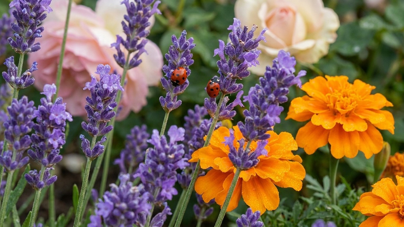 Depuis qu'un voisin m'a dit de planter ces fleurs à côté de mes rosiers, je n'ai plus un seul puceron sans avoir rien traité