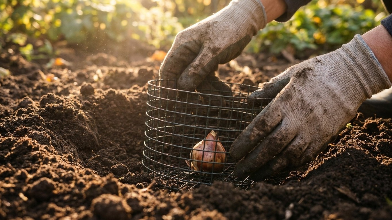 Les anciens le savaient : sans cet objet enterré au pied de vos bulbes, inutile d'espérer des massifs intacts cet été