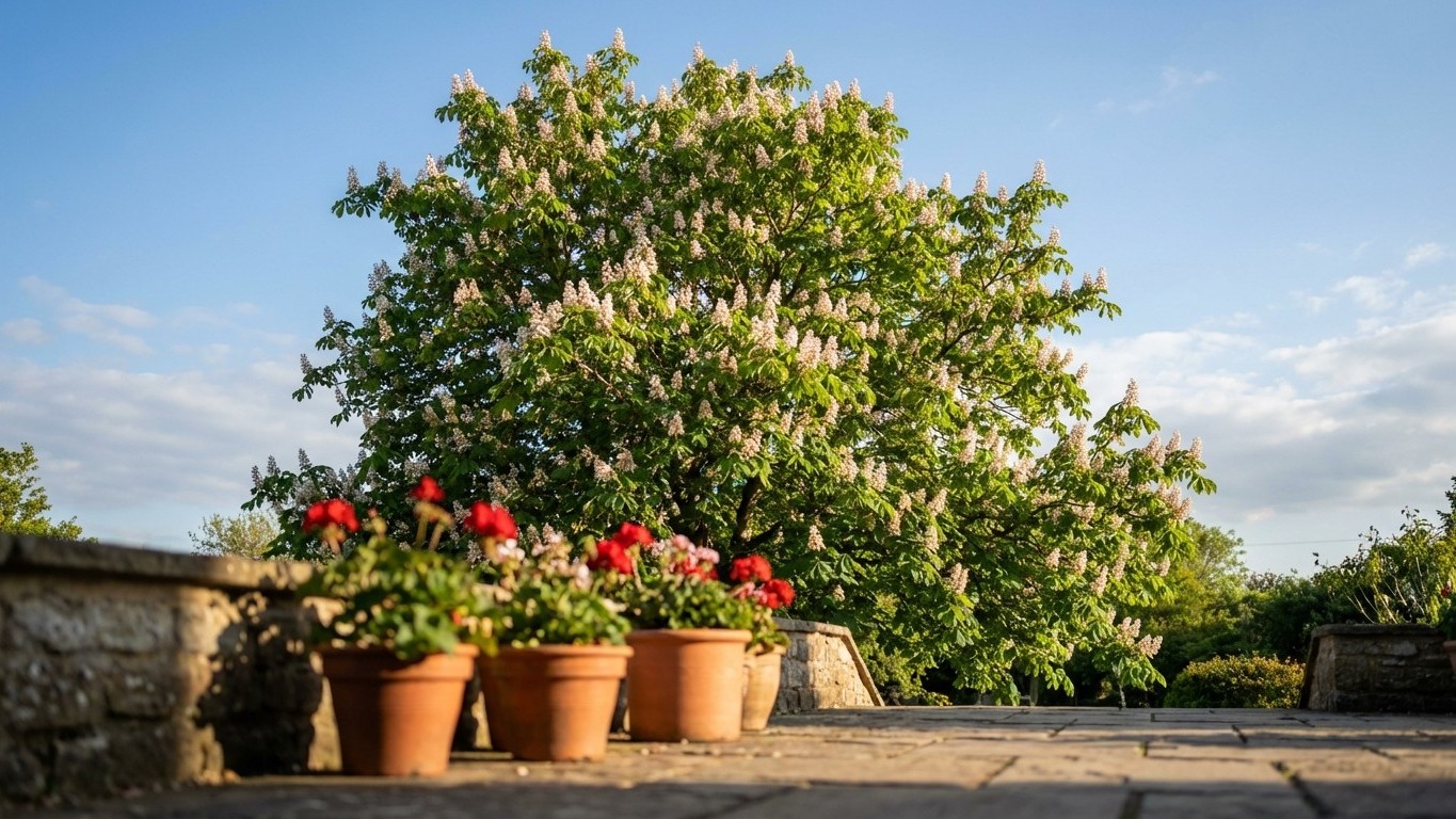 Les anciens ne sortaient jamais leurs géraniums avant d'avoir vu cet arbre fleurir dans le jardin
