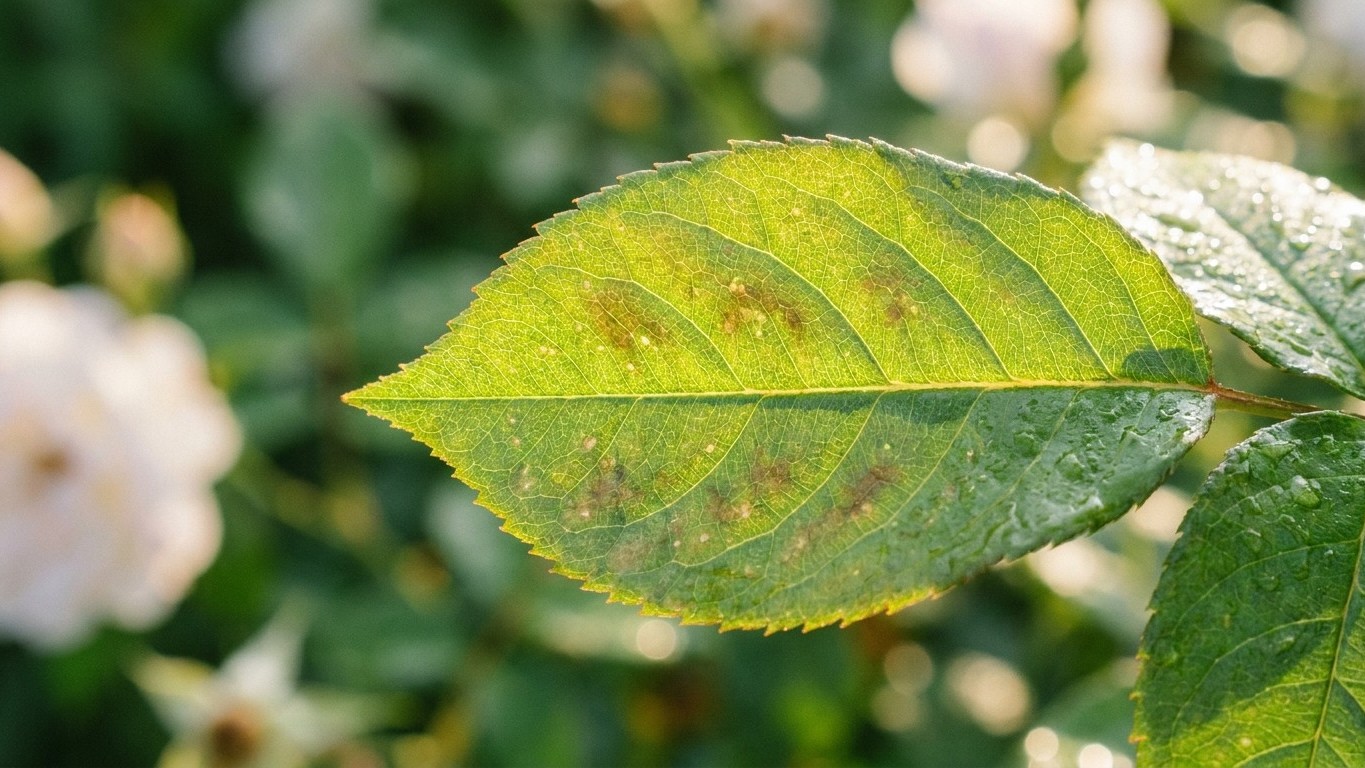 Vos rosiers ont l'air parfaits en ce moment : c'est exactement le signe que la maladie est déjà là