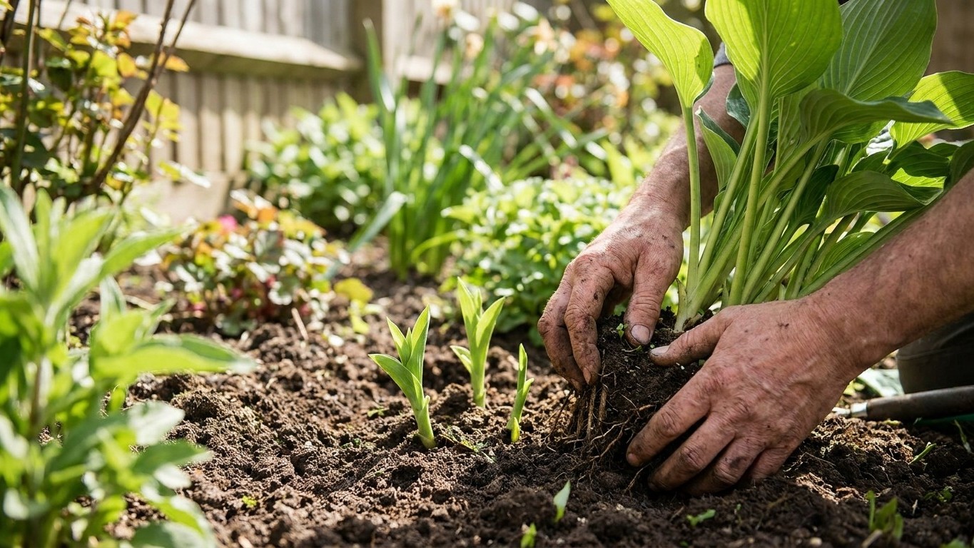 Chaque printemps je repartais en jardinerie avec le même panier : mon voisin, lui, n'y a pas mis les pieds depuis des anné...