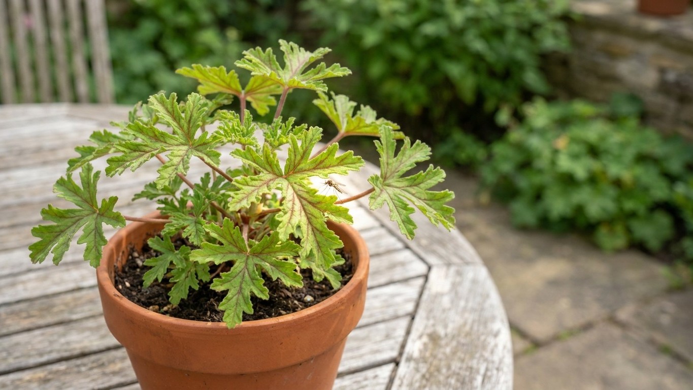 J'achetais cette plante anti-moustiques vendue dans toutes les jardineries : elle ne repousse rien du tout