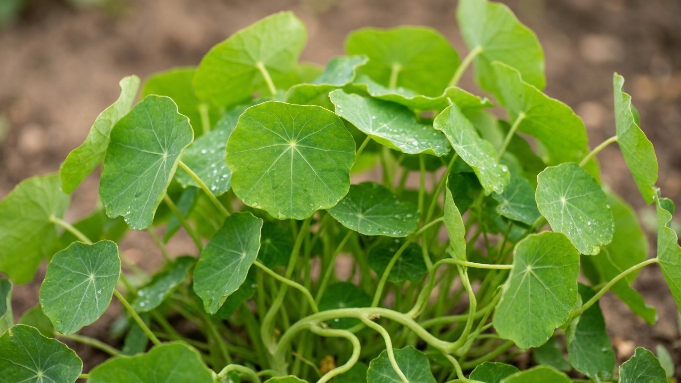 J'ai enrichi ma terre au compost avant de planter mes capucines : le feuillage était magnifique, mais pas une seule fleur ...