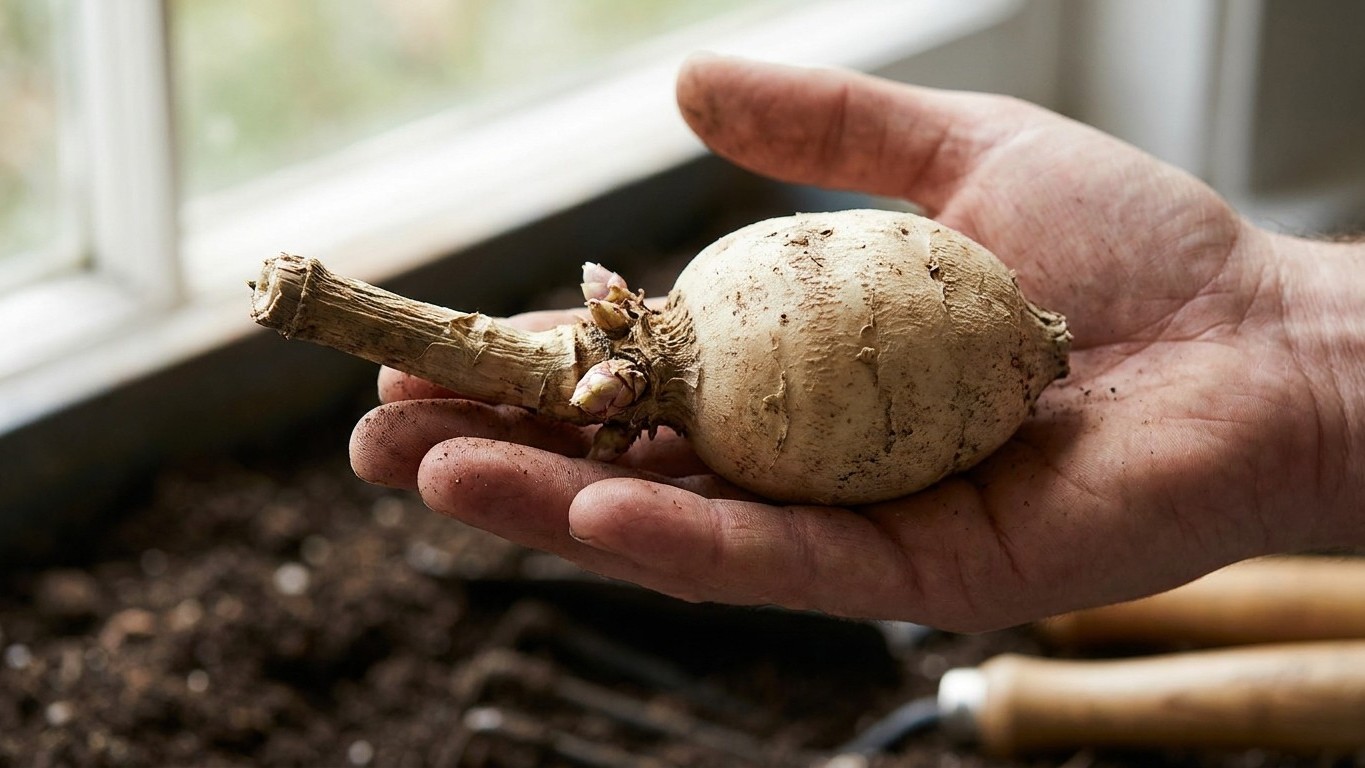 J'ai planté mes dahlias à plat comme d'habitude : en déterrant le tubercule trois semaines plus tard, j'ai compris pourquo...