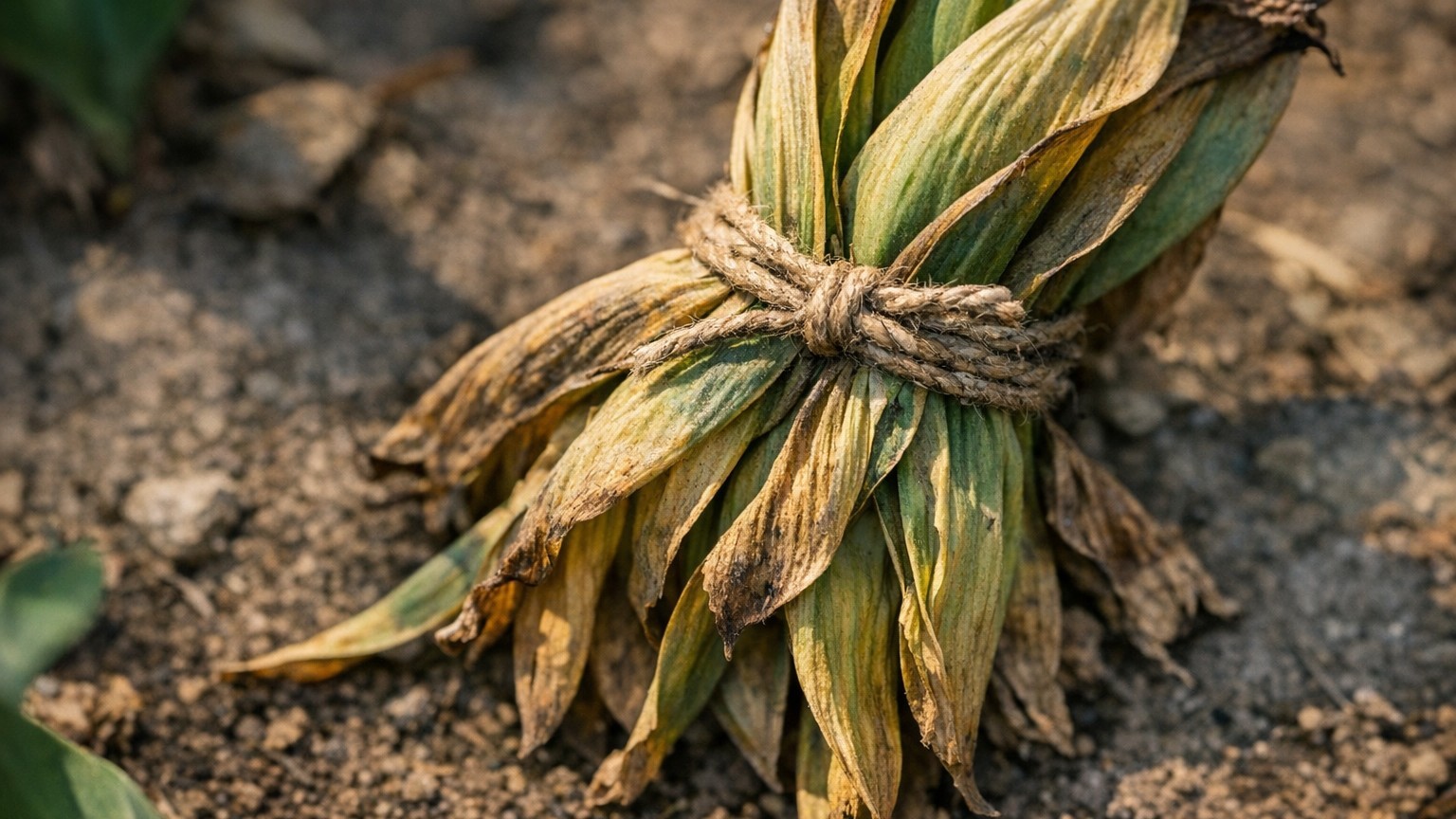 Je nouais le feuillage de mes tulipes chaque printemps pour faire propre : l'année où plus rien n'est sorti, j'ai enfin co...