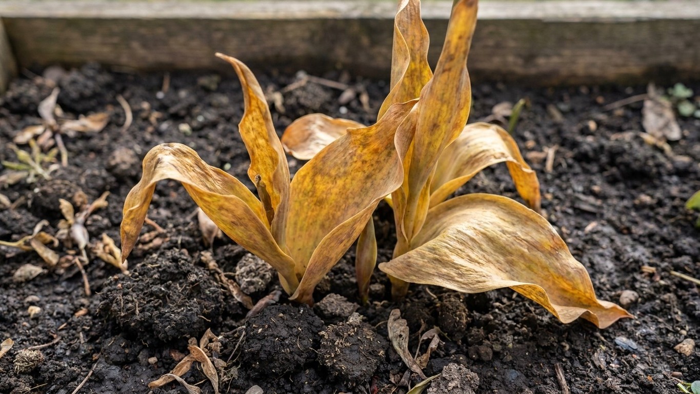 Mes tulipes avaient à peine fané en mai que j'ai tout coupé au ras : le printemps suivant, pas une seule fleur n'est sortie