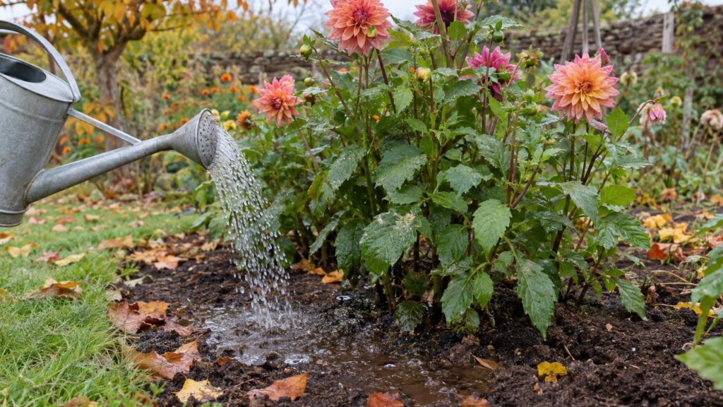 Ce que l'arrosoir fait (mal) aux racines de vos dahlias
