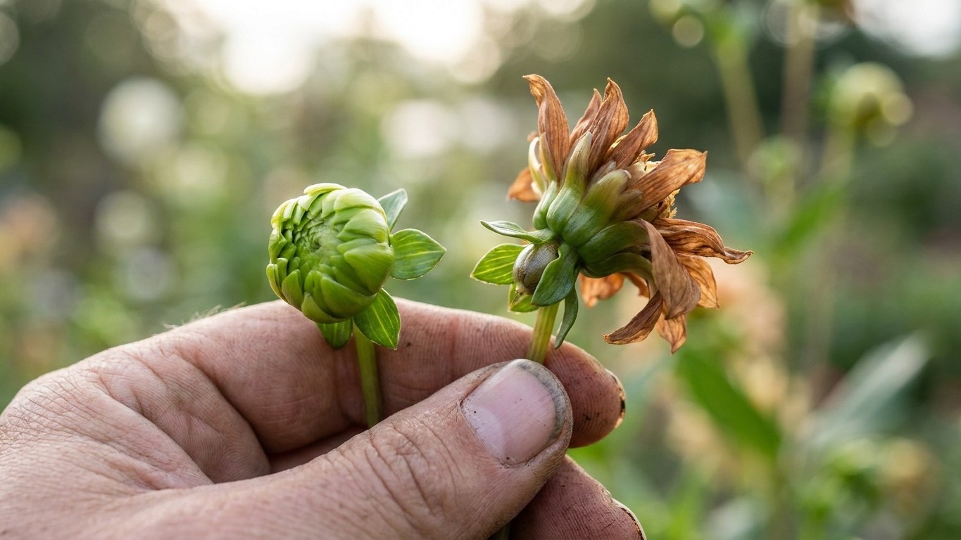 Je coupais tous les boutons de mes dahlias en pensant relancer la floraison : le jour où un horticulteur m'a montré la dif...