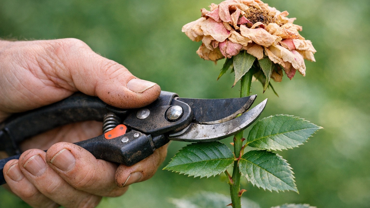 Mes rosiers refleurissaient de moins en moins chaque été : un pépiniériste m'a montré le geste de juin que je ne faisais p...