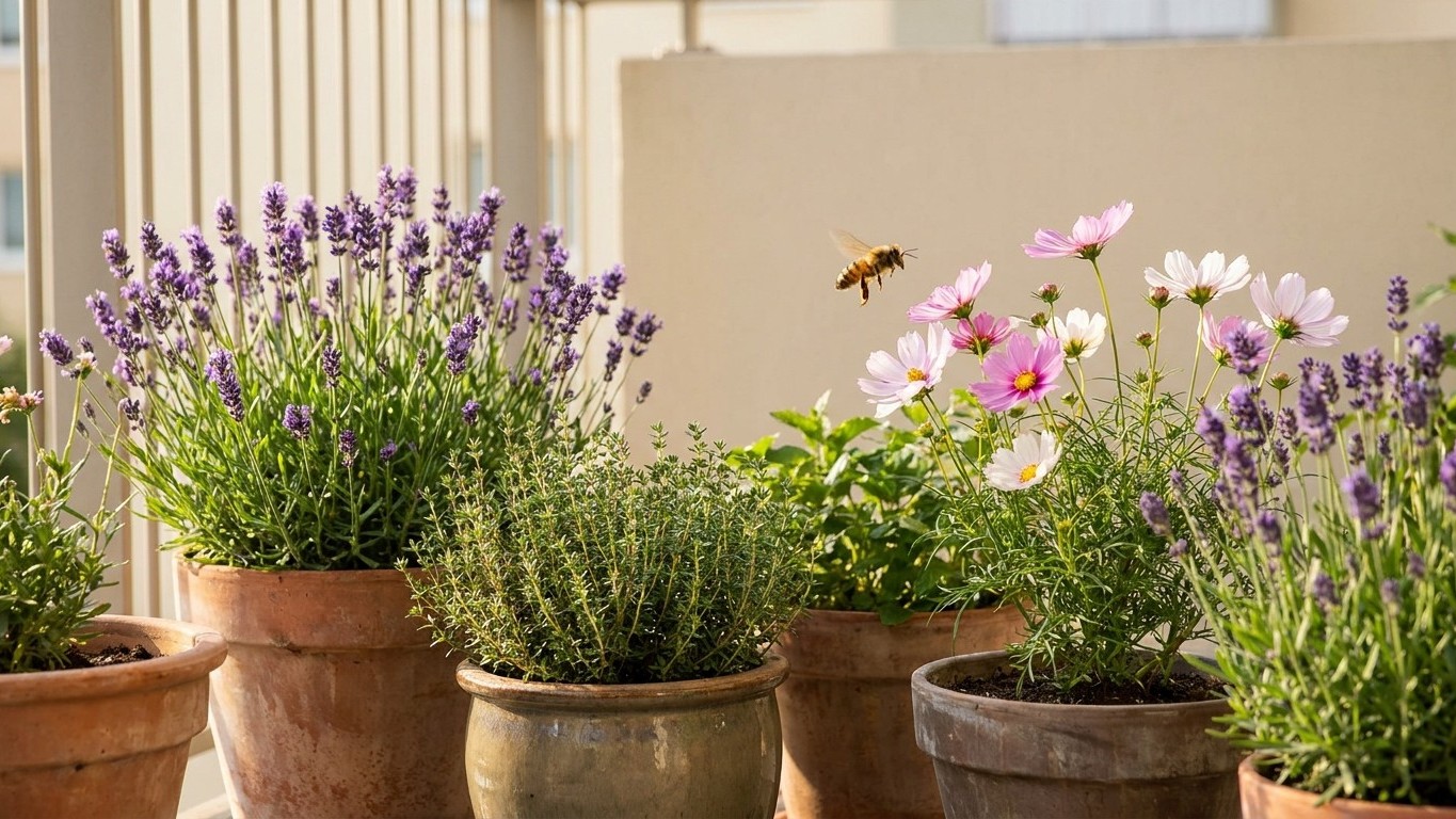 Fleurs de balcon pour abeilles : le guide complet du pollinisateur urbain