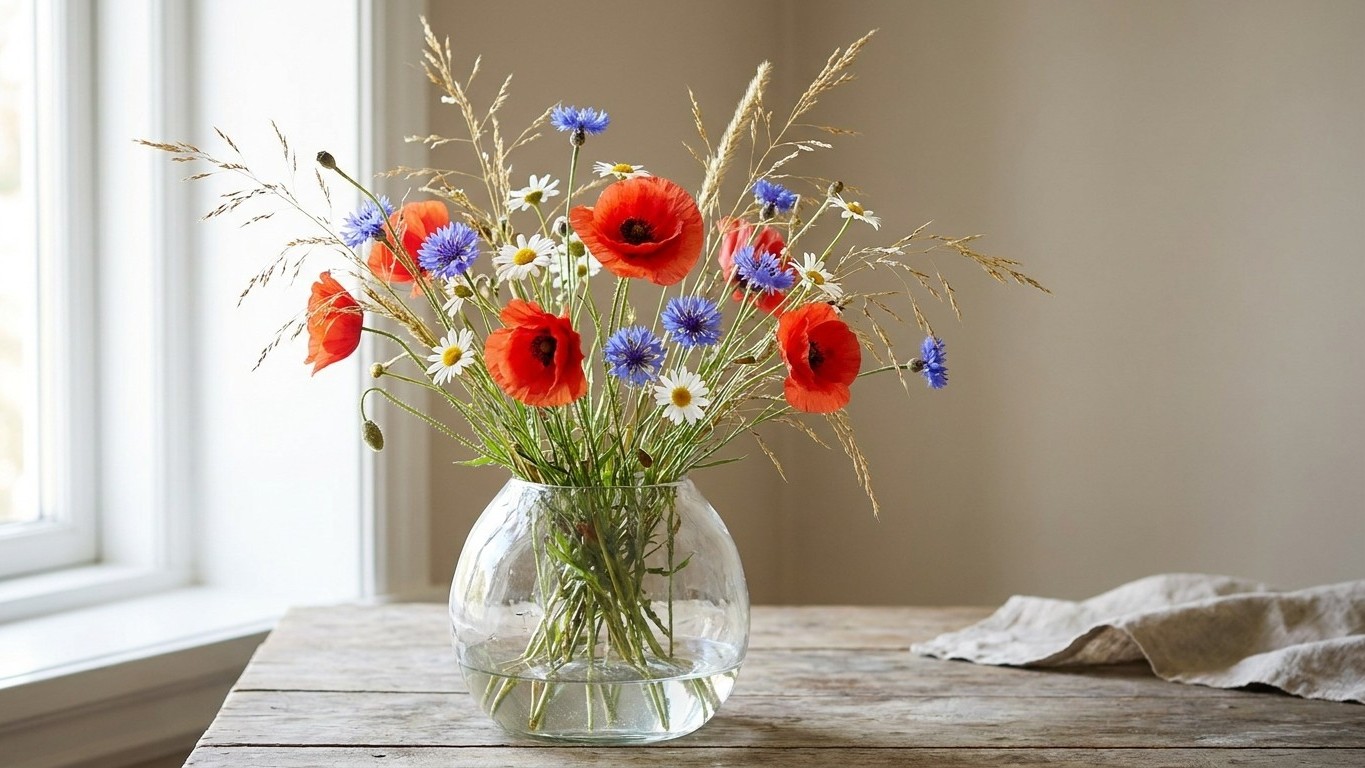 Fleurs des champs bouquet : comment cueillir, composer et conserver