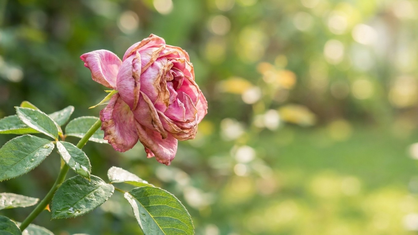 J'ai laissé les roses fanées sur mon rosier tout le mois de juillet sans y toucher : un jardinier m'a montré ce que ça lui...