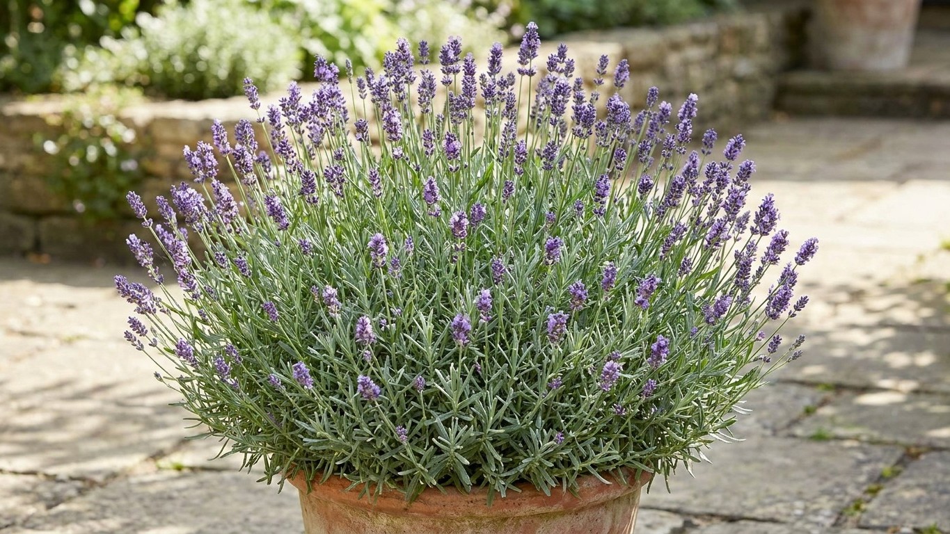 J'ai laissé ma lavande tranquille après sa floraison de juillet : quand j'ai vu le centre de la touffe se dégarnir, il éta...