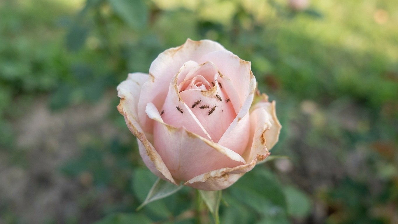 Je coupais mes boutons de rose brunis en accusant la canicule : un vieux jardinier m'a montré que le vrai problème était à...