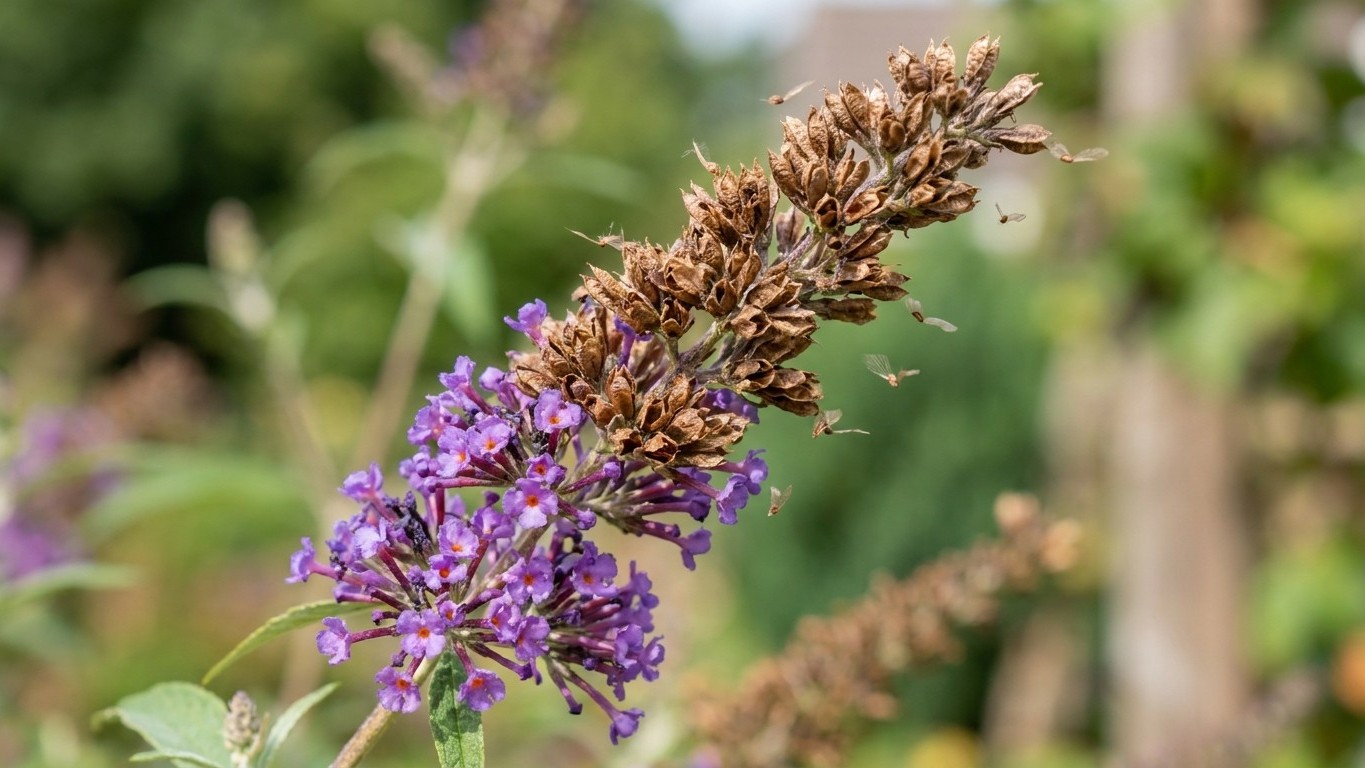 Je laissais toujours mon buddleia défleurir tranquillement : un vieux jardinier m'a montré ce que chaque panicule fané dis...