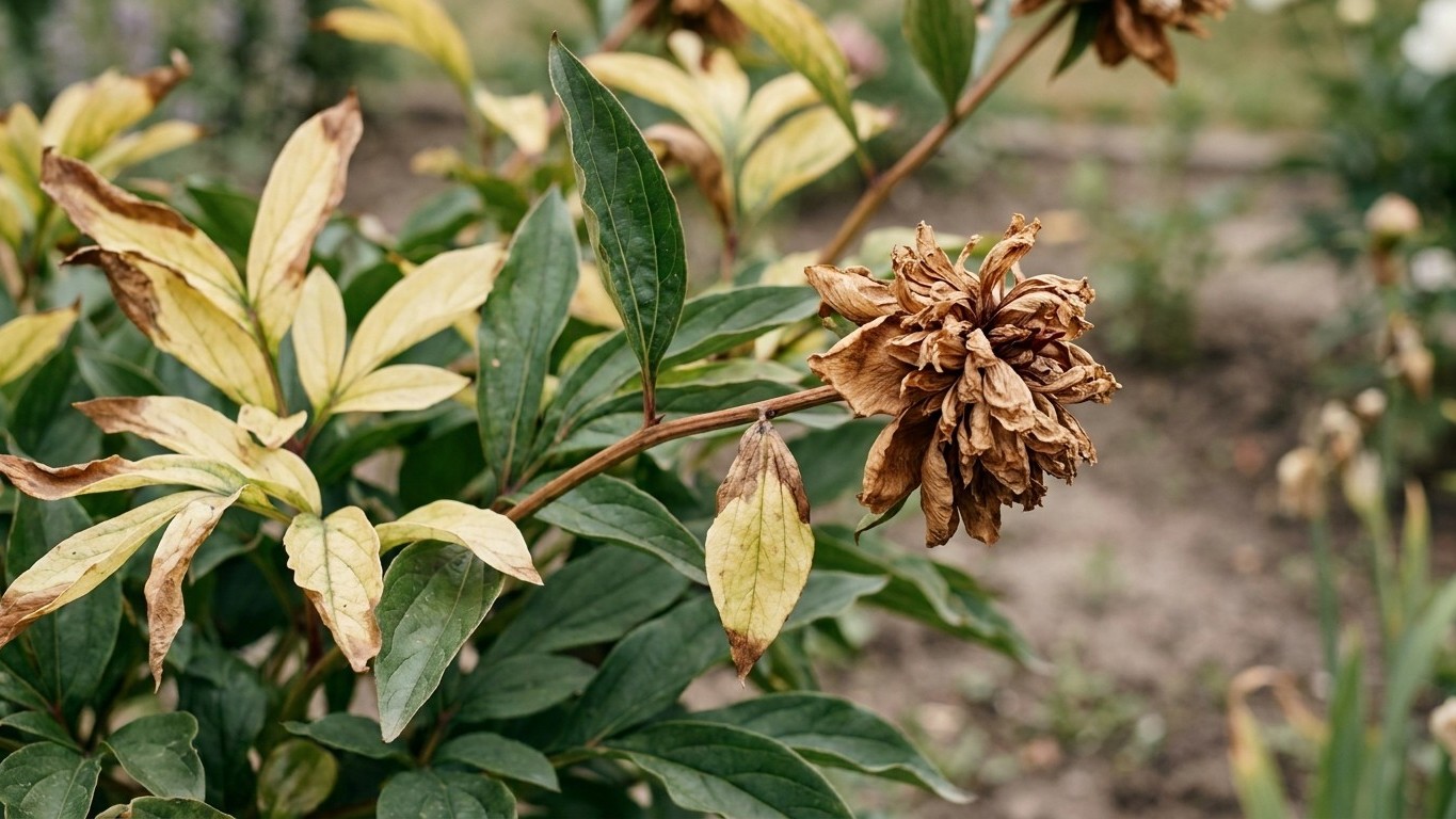« Je pensais bien faire en rabattant le feuillage jauni » : pourquoi couper une pivoine en juillet est le geste qui condam...