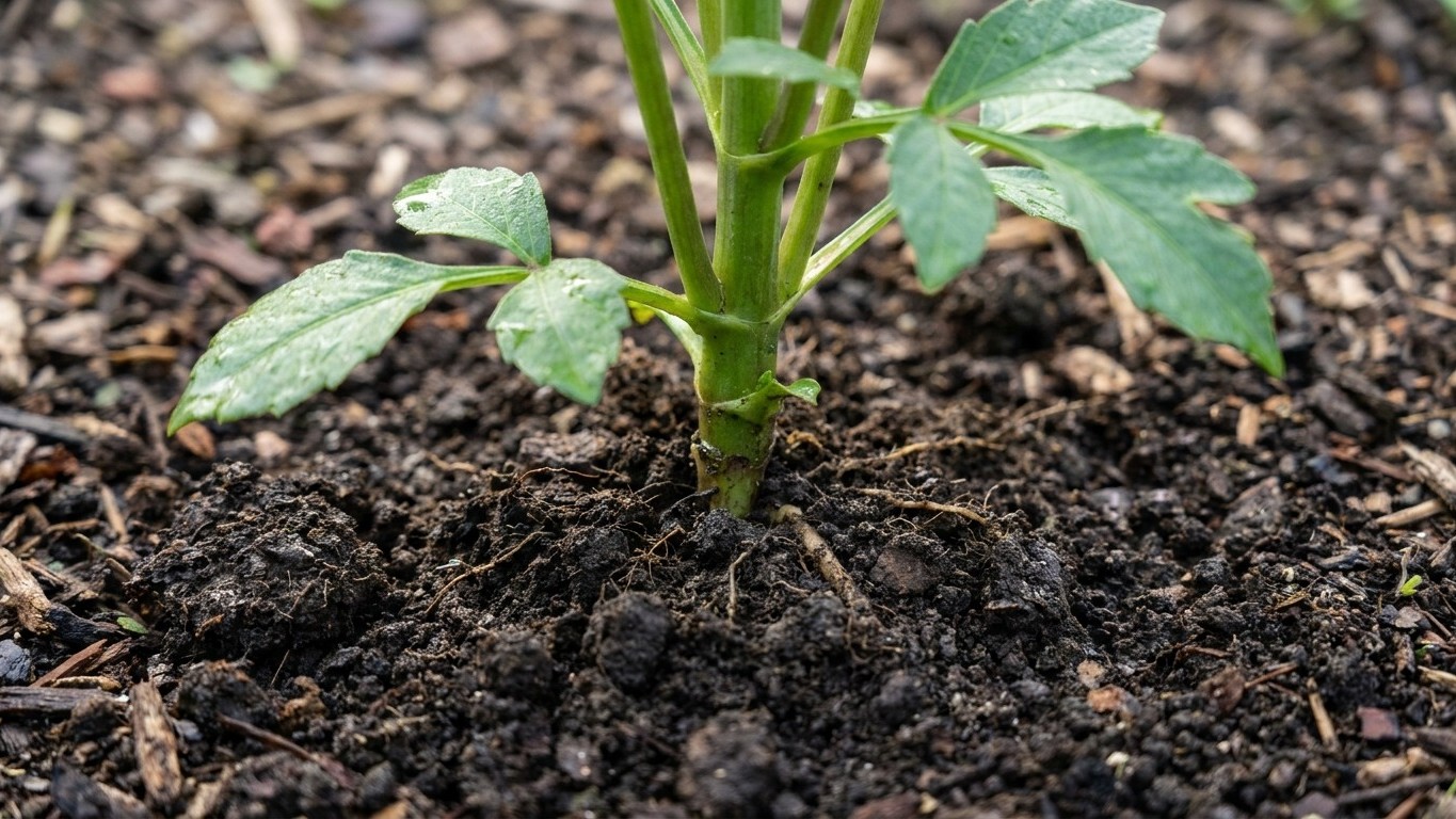 « Je pensais pouvoir tuteurer plus tard » : pourquoi planter un tuteur en juillet au pied des dahlias transperce ce qui se...