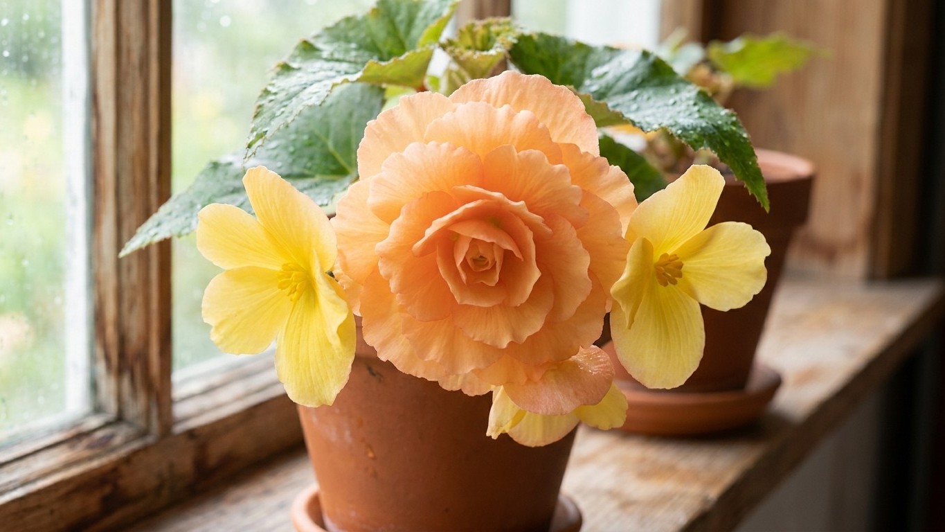 « Je pensais que mes bégonias tubéreux manquaient d’engrais » : pourquoi les deux petites fleurs qui encadrent chaque gros...