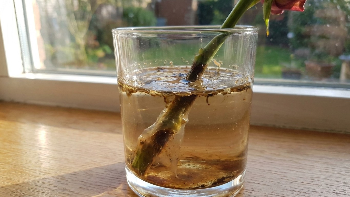 Je versais toujours une cuillère de sucre dans l’eau de mon vase : une fleuriste m’a montré ce que ça faisait subir aux ti...