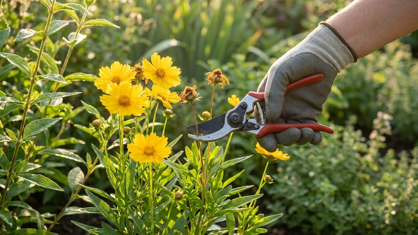 Ma grand-mère coupait toujours les fleurs fanées de ses coréopsis avant qu'elles ne forment leurs gousses et ce n'est pas ...