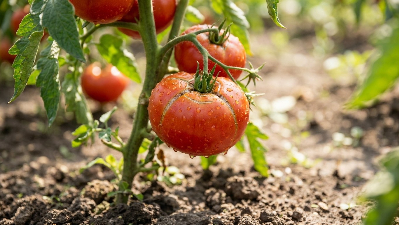 Si vos tomates éclatent après chaque arrosage, ce n'est pas la chaleur : voici ce qui fait vraiment craquer la peau