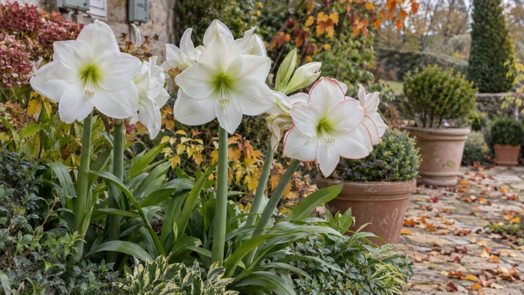 Amaryllis blanc : une variété intemporelle et facile à intégrer