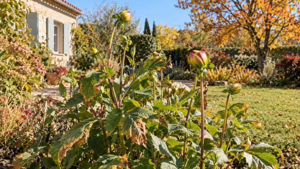 Pourquoi les boutons avortent avant l'automne