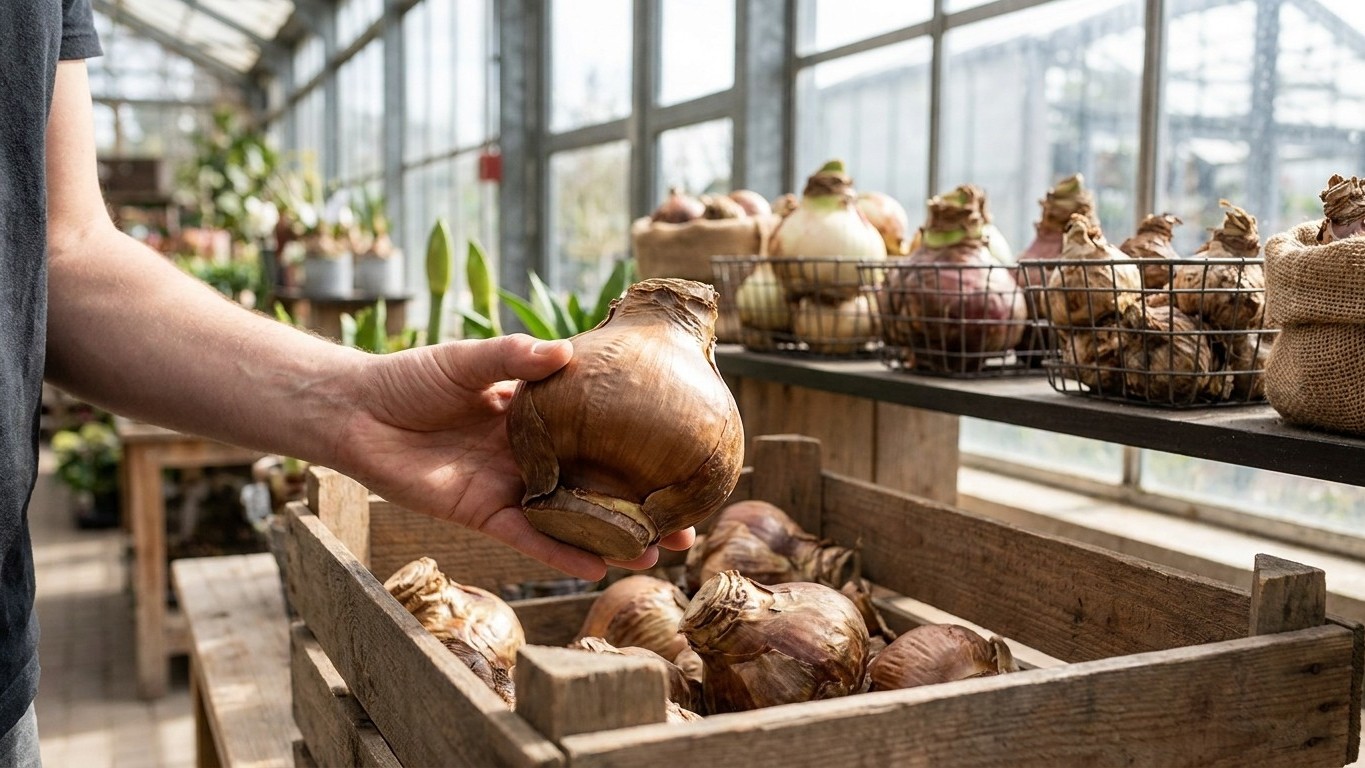 Acheter bulbe amaryllis : les critères pour repérer un bulbe qui fleurira à coup sûr