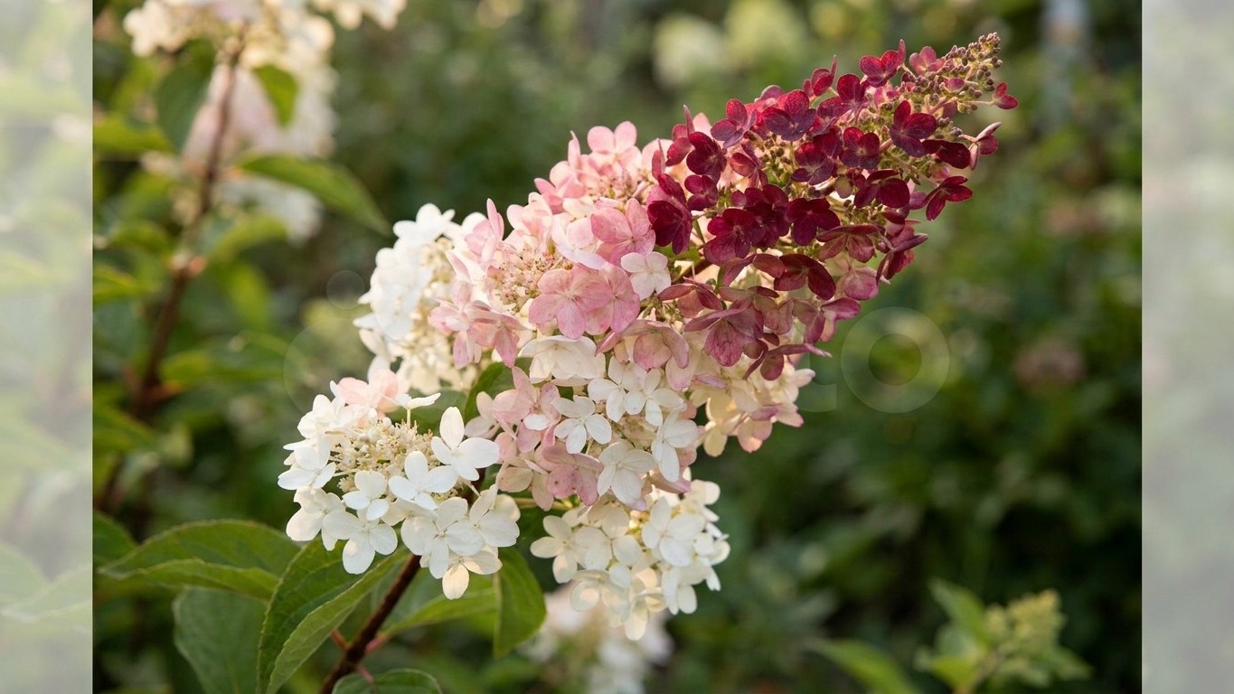 J'ai arrosé mon hortensia paniculé matin et soir dès que ses fleurs ont rosi en août : trois semaines plus tard, j'ai comp...