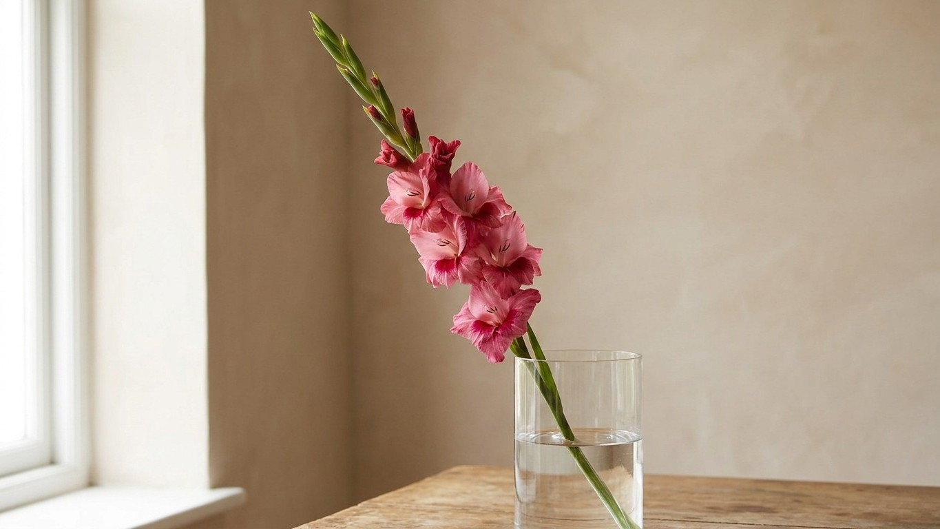 Ma grand-mère pinçait toujours le bouton du haut de ses glaïeuls avant de les mettre en vase et ce n'est pas une lubie : r...