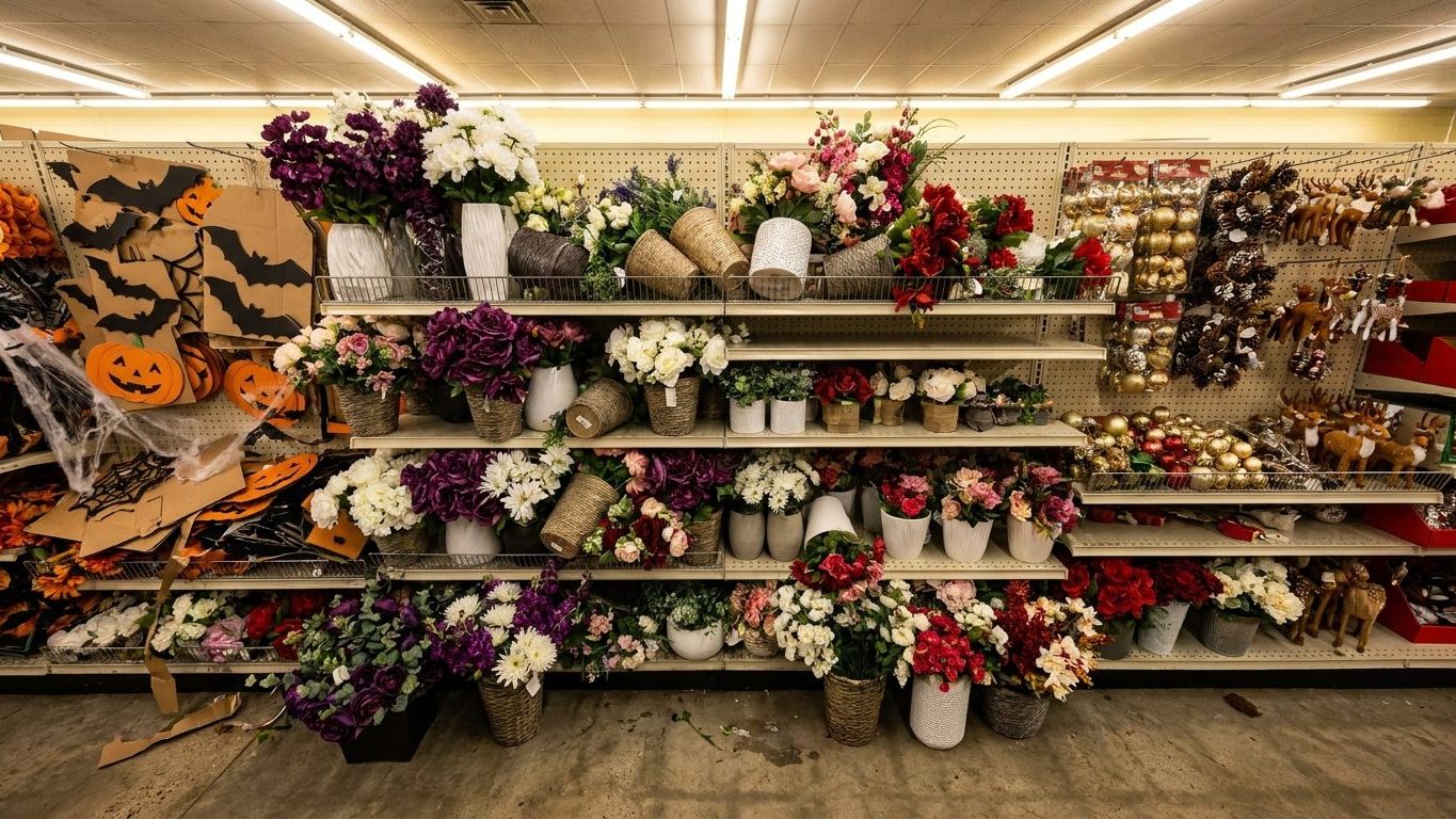 Gifi Toussaint : prix des chrysanthèmes et fleurs artificielles