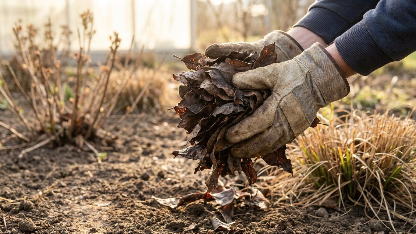 « Je pensais nourrir mes massifs avec les feuilles ramassées sous le noyer » : pourquoi mes vivaces n'ont rien sorti au pr...