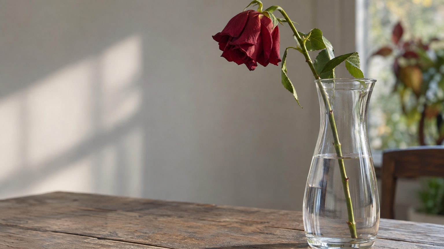 « Je pensais que mes roses manquaient d'eau » : pourquoi leurs têtes penchaient au bout de deux jours alors que le vase ét...