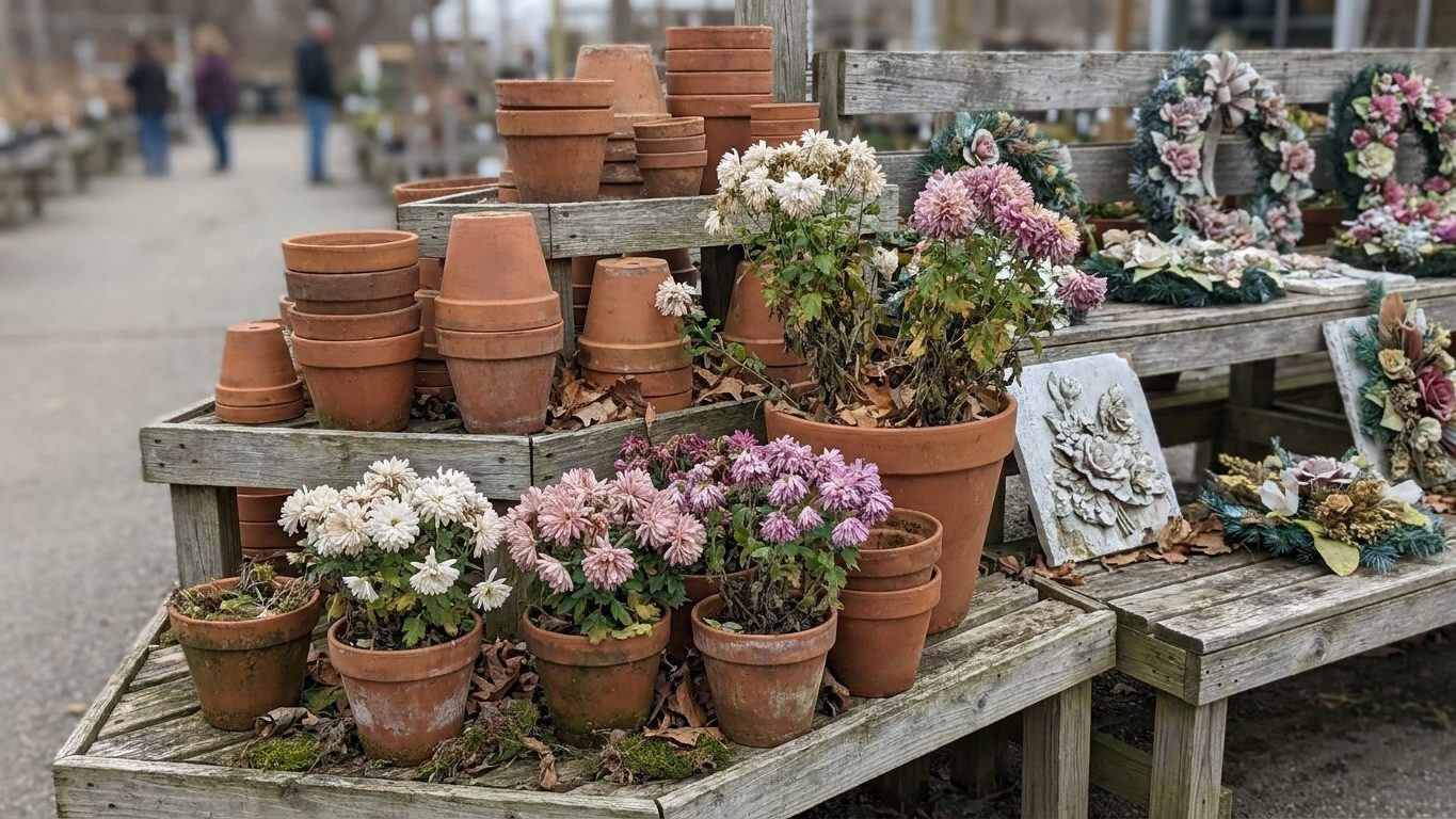 Leclerc Toussaint : Prix des chrysanthèmes et fleurs artificielles