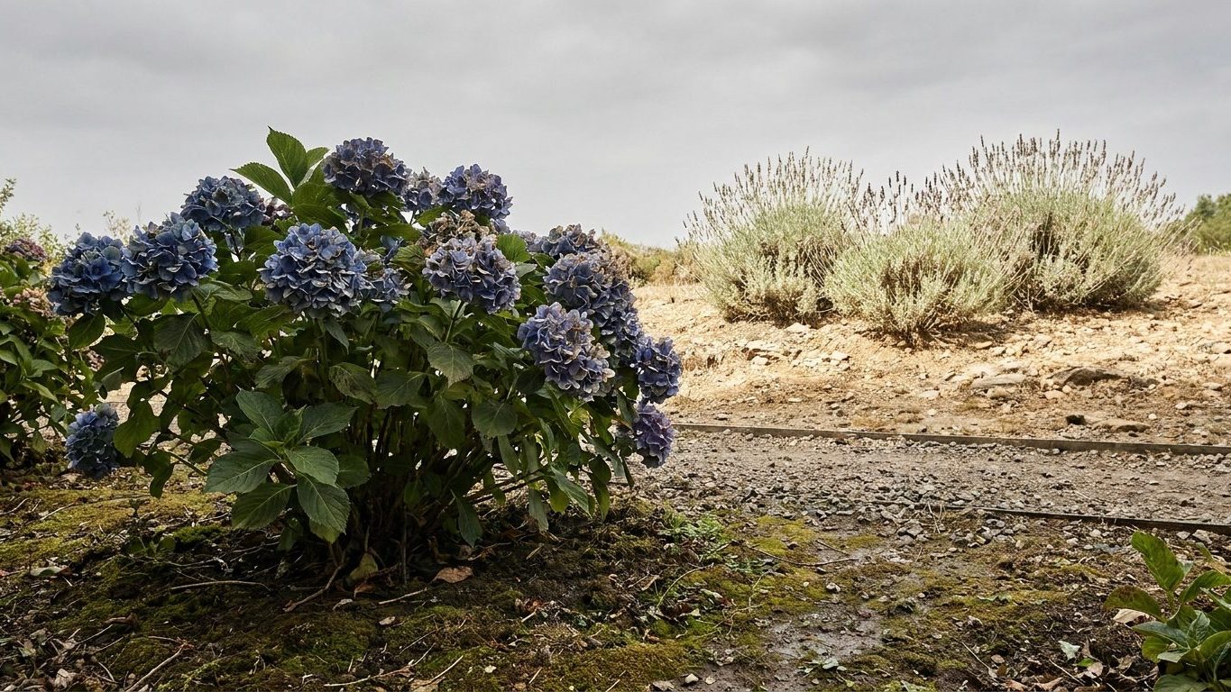 Les pépiniéristes ne plantent jamais un hortensia à côté d'une lavande et ce n'est pas une question de couleurs
