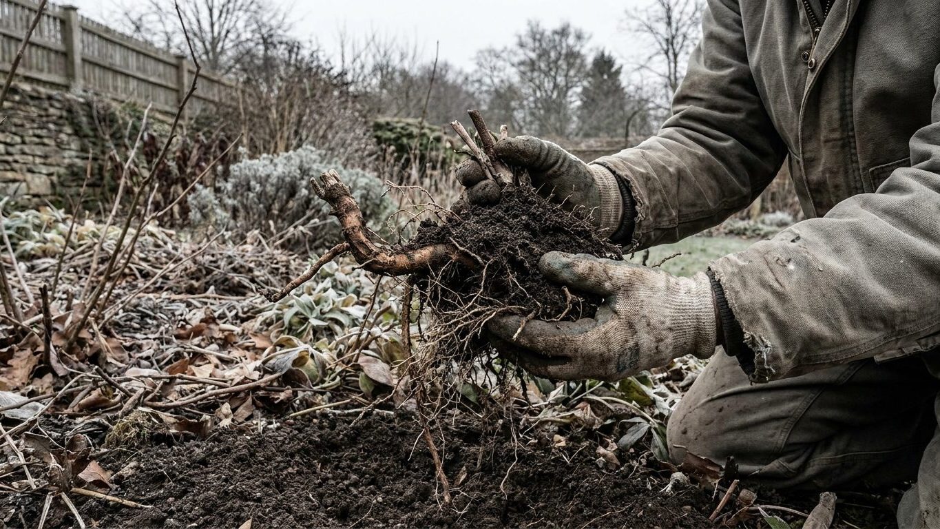 Les pépiniéristes ne plantent jamais une hellébore après la mi-novembre et ce n'est pas une question de gel