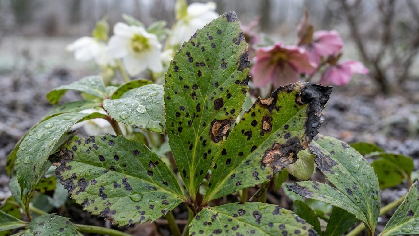 Maladies hellébore : reconnaître les taches noires et sauver la plante avant la fin de l'hiver