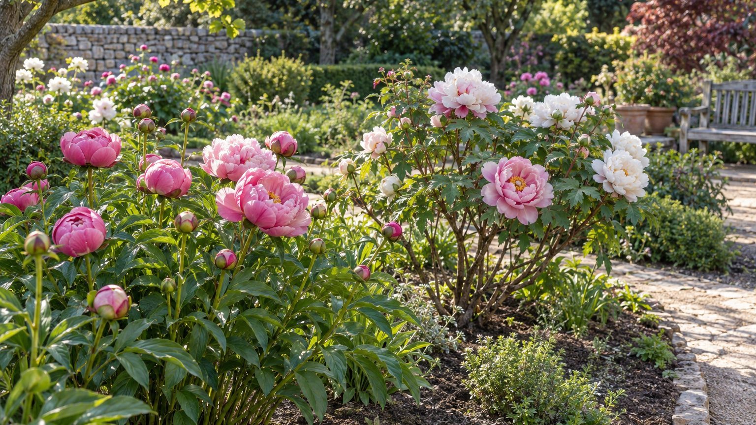 Pivoine et exposition : ce qu'il lui faut selon votre jardin