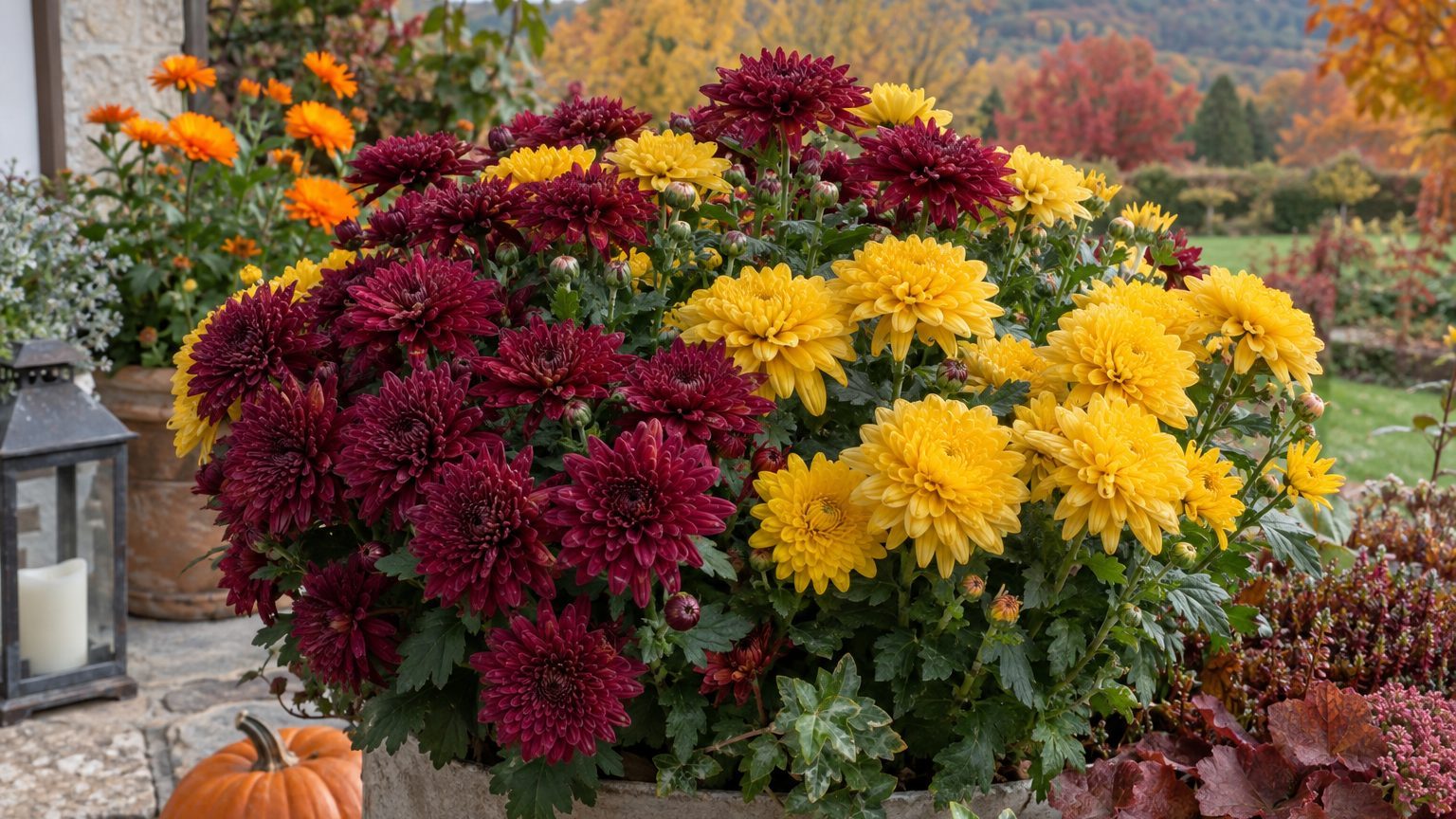 Quelle est la fleur symbolique du mois de novembre ?