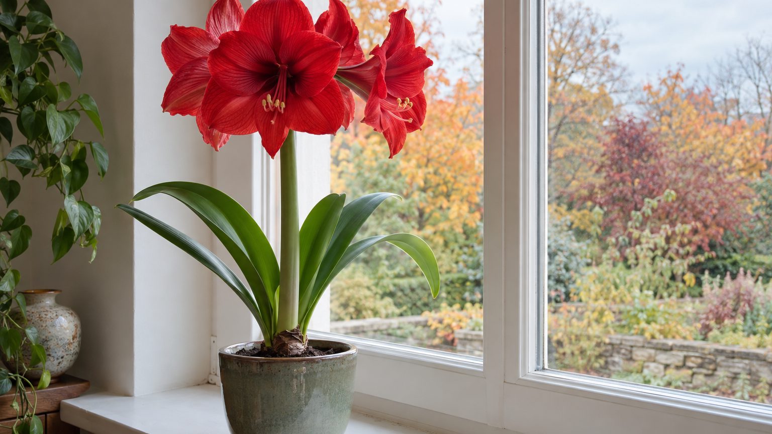 Amaryllis : planter en octobre pour fleurir en décembre