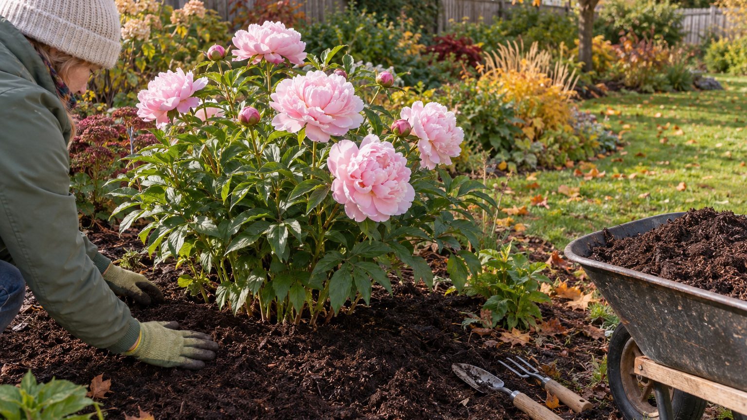 Arroser et nourrir une pivoine : quantités et engrais pour fleurir