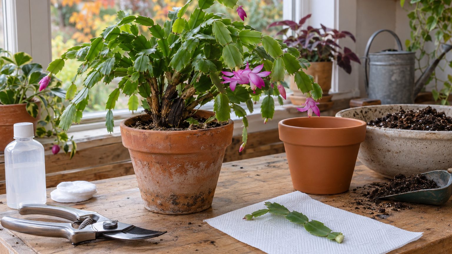 Cactus pourri à la base mais vert en haut : jusqu'où couper