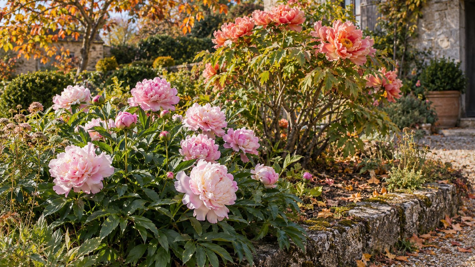 Combien de temps vit une pivoine ? Herbacée et arbustive